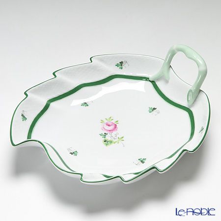 ヘレンド ウィーンのバラ 00200-0-00 リーフディッシュ 23cm