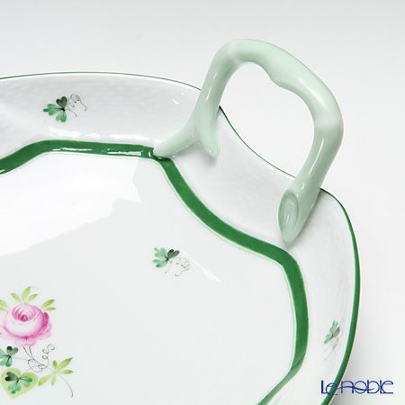 ヘレンド ウィーンのバラ 00200-0-00 リーフディッシュ 23cm