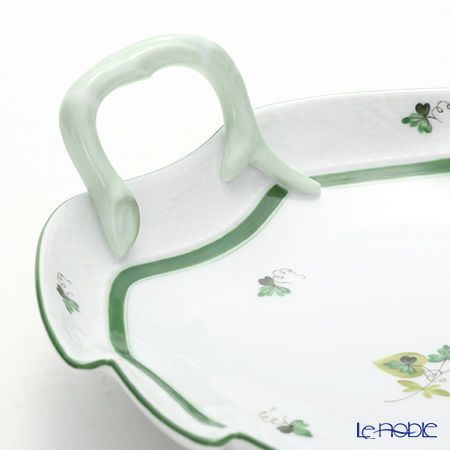 ヘレンド ウィーンのバラ 00201-0-00／201 リーフディッシュ 23.5cm