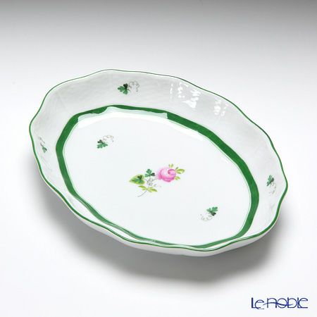 ヘレンド ウィーンのバラ 00213-0-00 ファンシーディッシュ 19.5cm