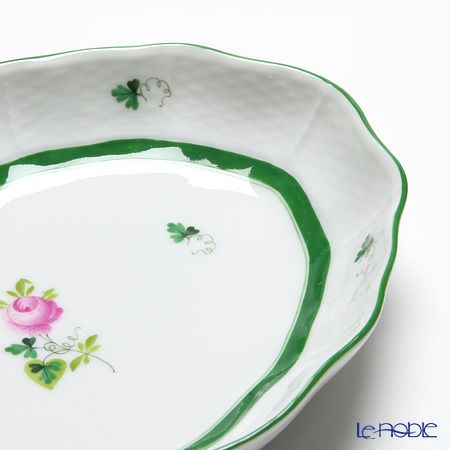 ヘレンド ウィーンのバラ 00213-0-00 ファンシーディッシュ 19.5cm