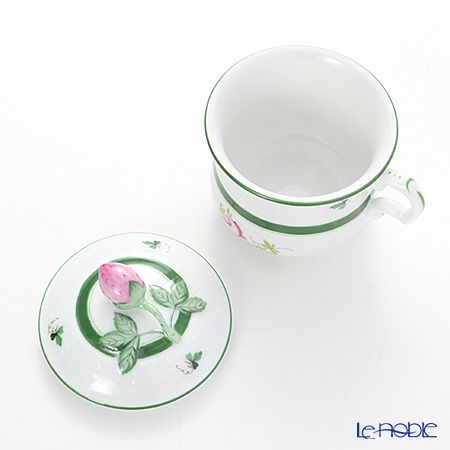 ヘレンド ウィーンのバラ 00385-0-11／739 クリームポット（ストロベリー） 100ml