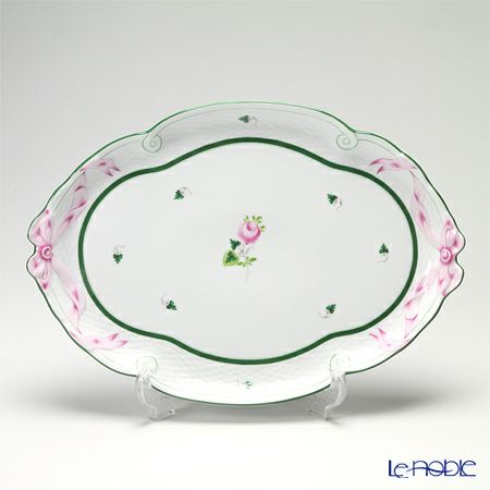 ヘレンド ウィーンのバラ 00400-0-00 パーティートレイ 38cm