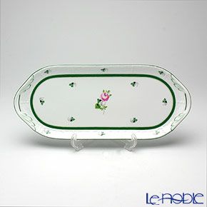 ヘレンド ウィーンのバラ 00436-0-00 サンドイッチトレイ 36cm