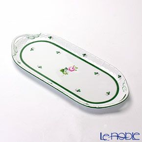 ヘレンド ウィーンのバラ 00436-0-00 サンドイッチトレイ 36cm