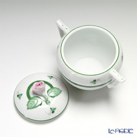 ヘレンド ウィーンのバラ 00472-0-09 シュガーポット ローズ 200ml