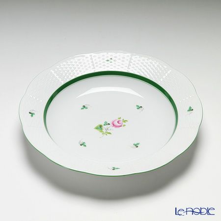 ヘレンド ウィーンのバラ 00503-0-00 スーププレート 25cm