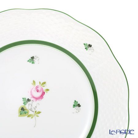 ヘレンド ウィーンのバラ 00519-0-00／519 プレート 21cm