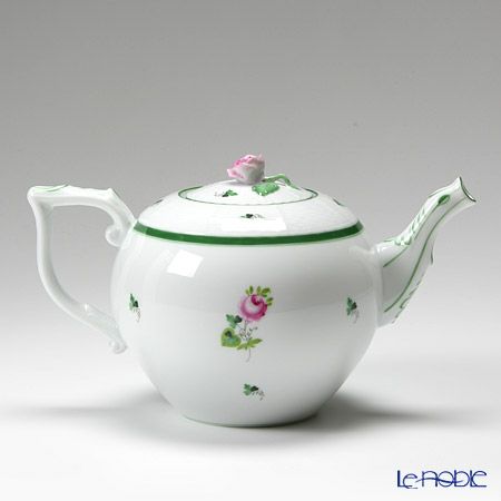 ヘレンド ウィーンのバラ 00604-0-09／602 ティーポット（ローズ） 1200ml