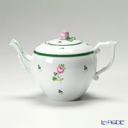 ヘレンド ウィーンのバラ 00606-0-09／604 ティーポット ローズ 800ml