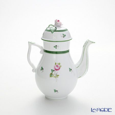 ヘレンド ウィーンのバラ 00614-0-09 モカポット（ローズ） 600ml