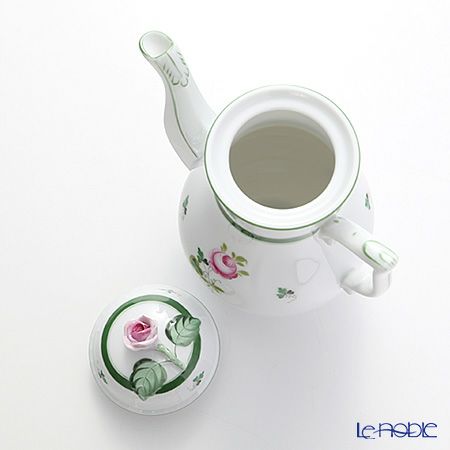 ヘレンド ウィーンのバラ 00614-0-09 モカポット（ローズ） 600ml