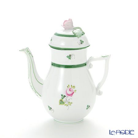 ヘレンド ウィーンのバラ 00615-0-09 モカポット ローズ 400ml