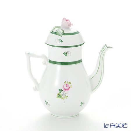 ヘレンド ウィーンのバラ 00615-0-09 モカポット ローズ 400ml