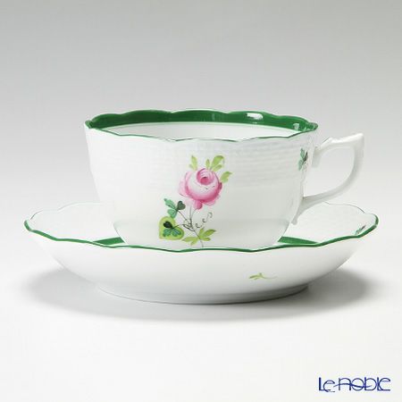 ヘレンド ウィーンのバラ 00701-0-00 モーニングカップ＆ソーサー 250ml