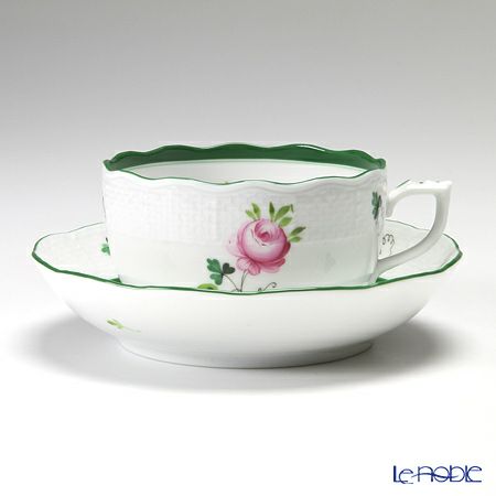 ヘレンド ウィーンのバラ 00704-0-00／704 ティーカップ＆ソーサー 200ml