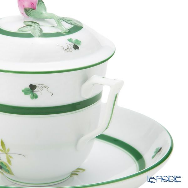 ヘレンド ウィーンのバラ 00705-0-11 ハーブティーカップ＆ソーサー ストロベリー 200ml