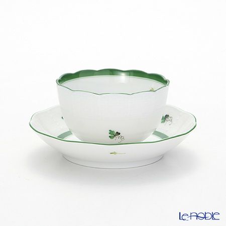 ヘレンド ウィーンのバラ 00710-0-91／711 ジャパニーズカップ＆ソーサー 130ml