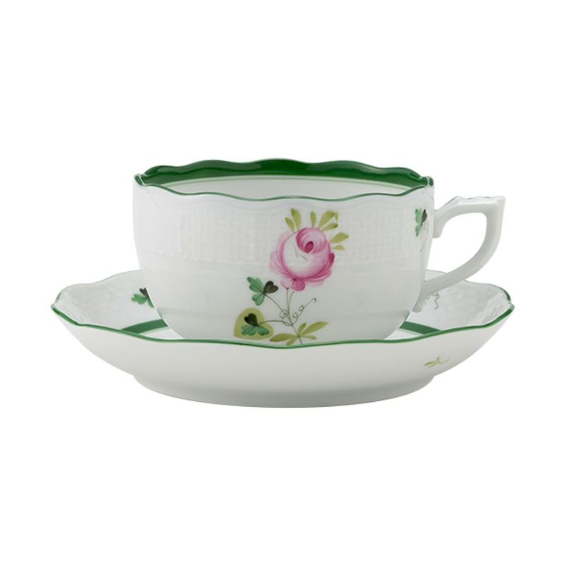 ヘレンド ウィーンのバラ 00724-0-00／724 ティーカップ＆ソーサー 200ml