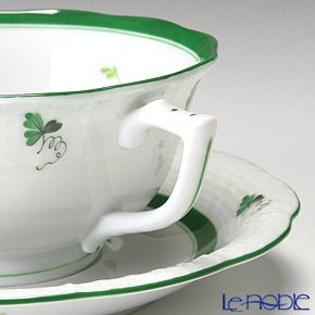 ヘレンド ウィーンのバラ 00751-0-00／751 クリームスープカップ＆ソーサー 240ml