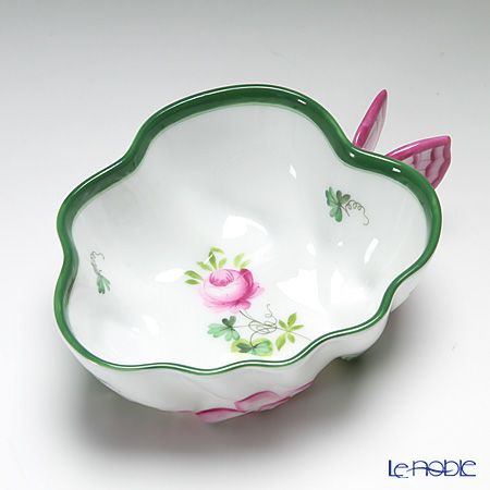 ヘレンド ウィーンのバラ 02492-0-17 オープンシュガー 10.5cm（蝶）