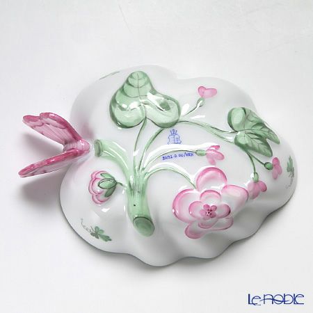 ヘレンド ウィーンのバラ 02492-0-17 オープンシュガー 10.5cm（蝶）