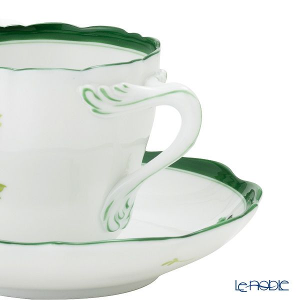 ヘレンド ウィーンのバラ VRH モカカップ＆ソーサー 04098-0-00