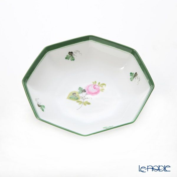 ヘレンド ウィーンのバラ VRH 04307-1-00 小皿（オクタゴナル） 11cm