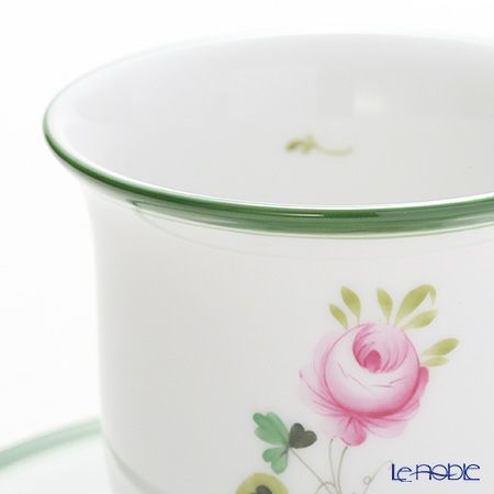 ヘレンド ウィーンのバラ 04911-0-00 コーヒーカップ＆ソーサー（ハイハンドル）