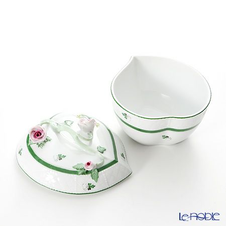 ヘレンド ウィーンのバラ 06002-0-02 小物入れ 13.1cm