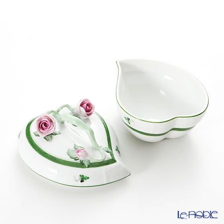 ヘレンド ウィーンのバラ 06003-0-02／6003 ハートボックス