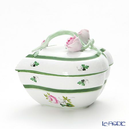 ヘレンド ウィーンのバラ 06003-0-02／6003 ハートボックス