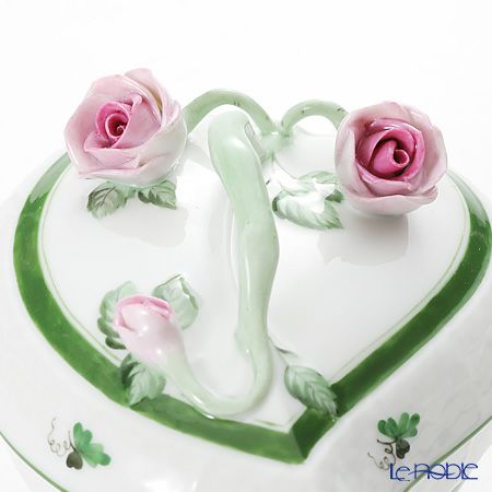 ヘレンド ウィーンのバラ 06003-0-02／6003 ハートボックス