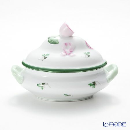 ヘレンド ウィーンのバラ 06017-0-03／6017 ミニチューリン（レモン）