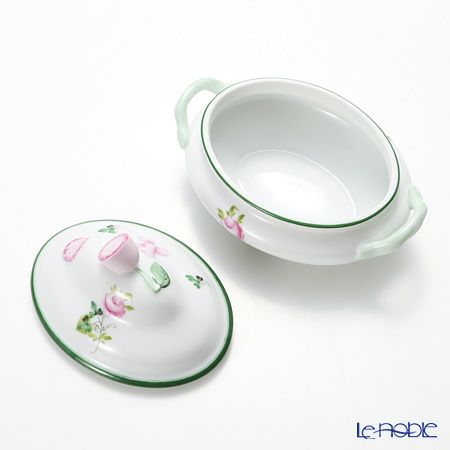 ヘレンド ウィーンのバラ 06017-0-03／6017 ミニチューリン（レモン）