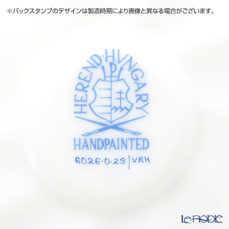 ヘレンド ウィーンのバラ 06026-0-29／6170 ラウンドボックス（フラワー） 17cm