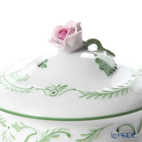 ヘレンド ウィーンのバラ 06039-0-09 ラウンドボックス（ローズ）