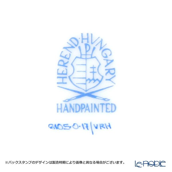 ヘレンド ウィーンのバラ オクタゴナルボックス チョウ ピンク 06105-0-17