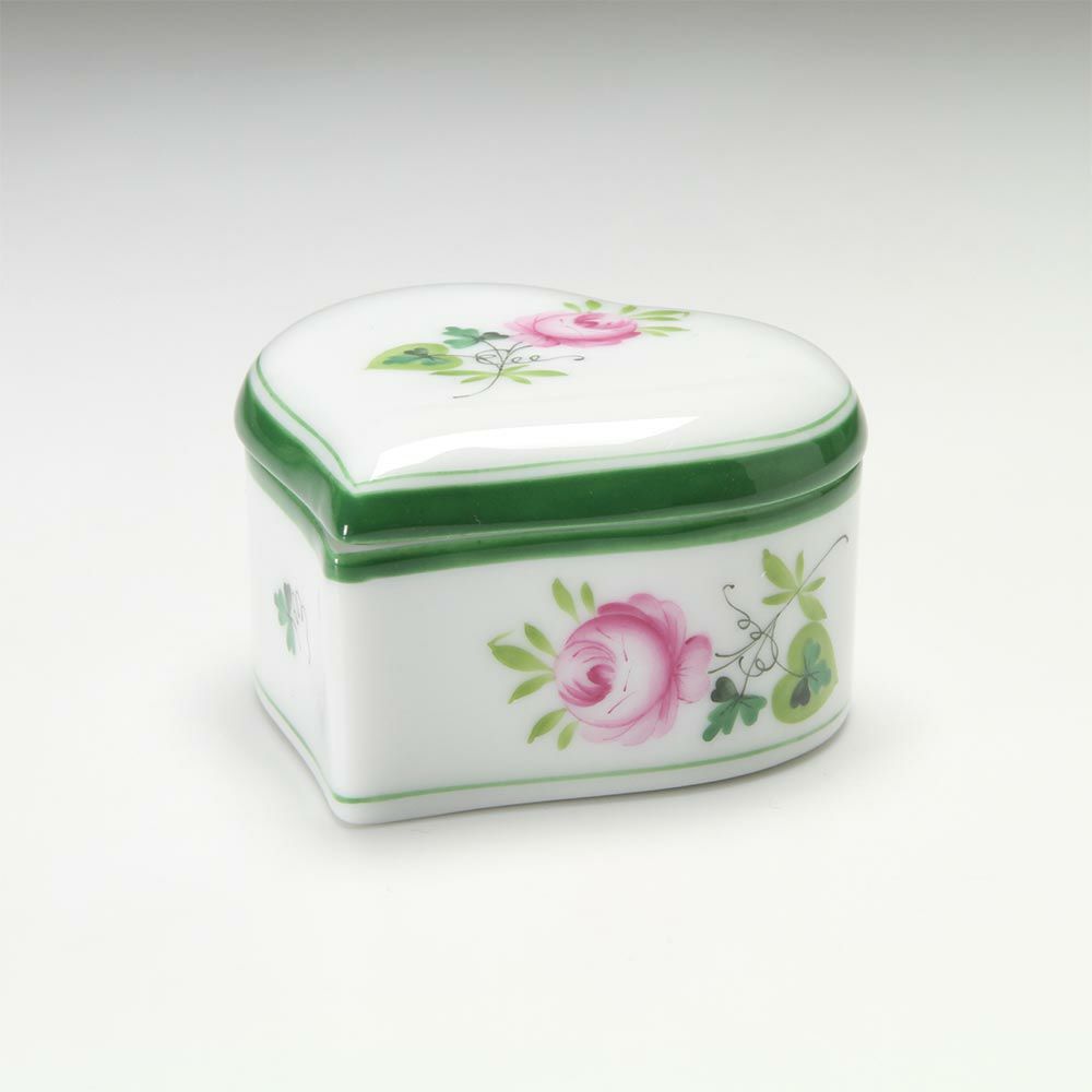 ヘレンド ウィーンのバラ 06111-0-00／6121 ハートボックス