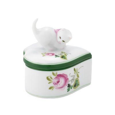 ヘレンド ウィーンのバラ 07703-0-00 ハートトレイ | ブランド洋食器