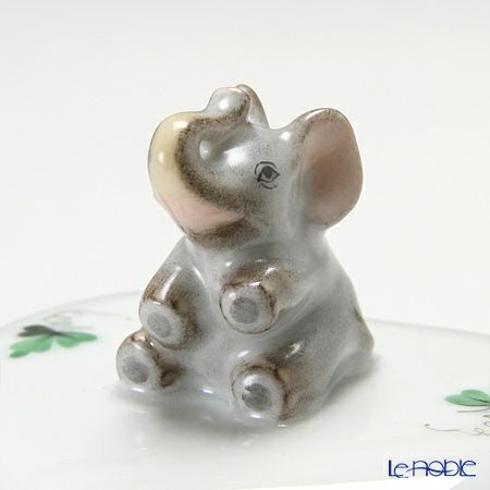 ヘレンド ウィーンのバラ 06111-0-70 ハートボックス（ゾウ）