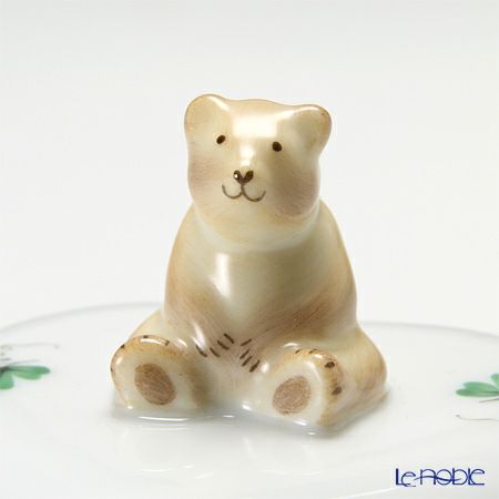 ヘレンド ウィーンのバラ 06111-0-71 ハートボックス（クマ）