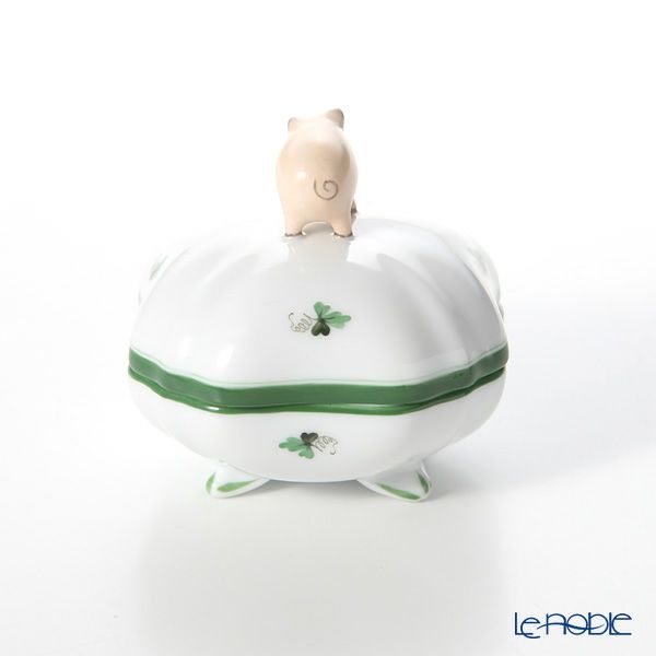 ヘレンド ウィーンのバラ 06179-0-72 スクエアボックス（ブタ） 7.3cm