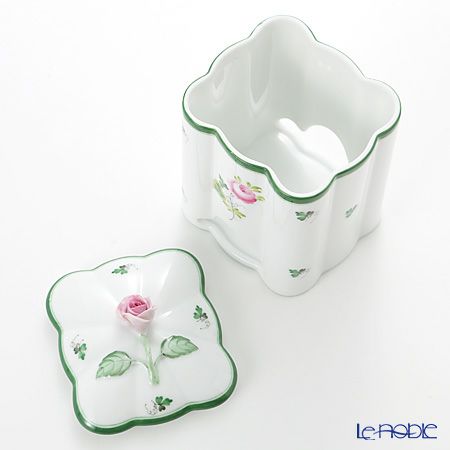 ヘレンド ウィーンのバラ 06378-0-09 ティーバッグホルダー（ローズ）