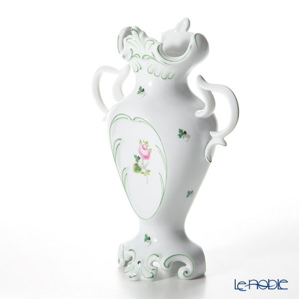 ヘレンド ウィーンのバラ 06532-0-00 VRH ベース（両手付）26cm