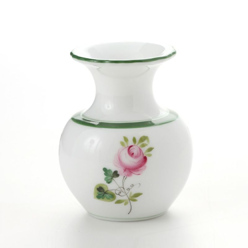 ヘレンド ウィーンのバラ 07193-0-00 ミニチュアベース 6.4cm