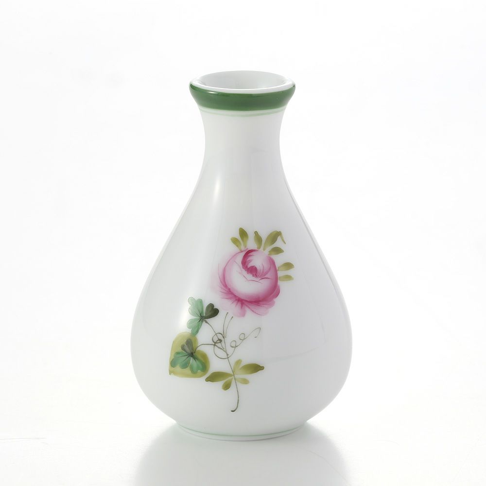 ヘレンド ウィーンのバラ 07194-0-00 ミニチュアベース 6.3cm