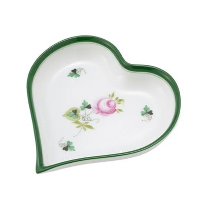 ヘレンド ウィーンのバラ 07703-0-00 ハートトレイ | ブランド洋食器