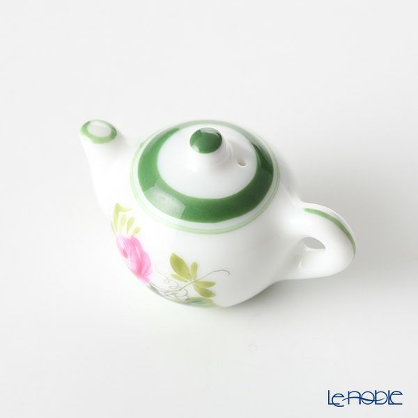 ヘレンド ペンダントトップ VRH 8142-0-473 ウィーンのバラ ティーポット