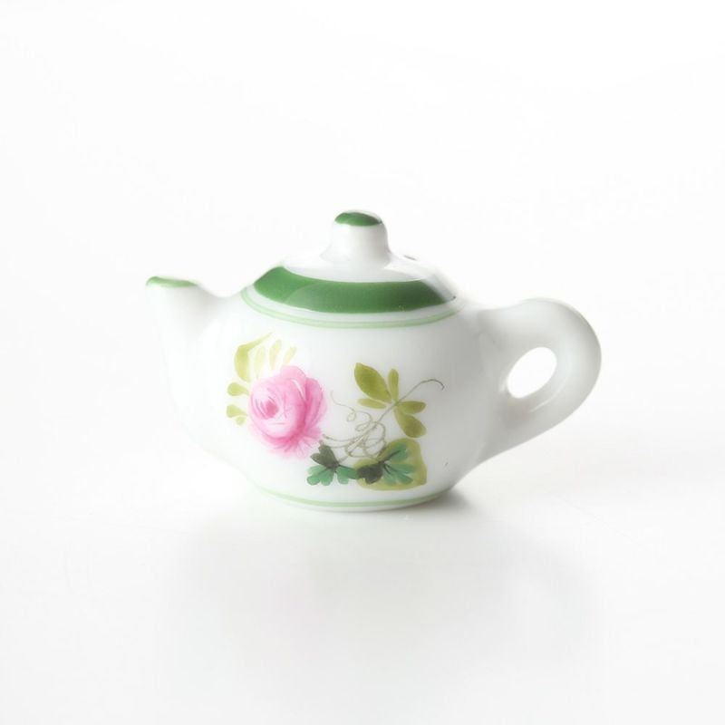 ヘレンド ペンダントトップ VRH 8142-0-473 ウィーンのバラ ティーポット